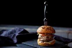 Vlees van het roundhouse hamburger.jpg