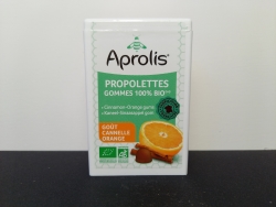 Aprolis Sinaasappel en Propolis keelpastilles, Honing-en-zo.com.jpg